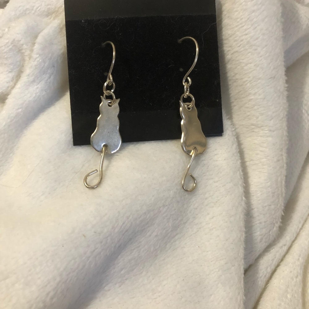 Cat earrings